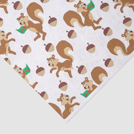 Papier voor eekhoorn (Detail)