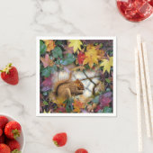 Papier voor eekhoorndozen servet (Insitu)