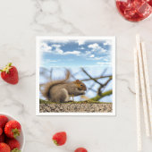 Papier voor eekhoorndozen servet (Insitu)