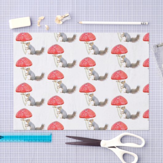 Papier voor eekhoorntjesbrood (Craft)