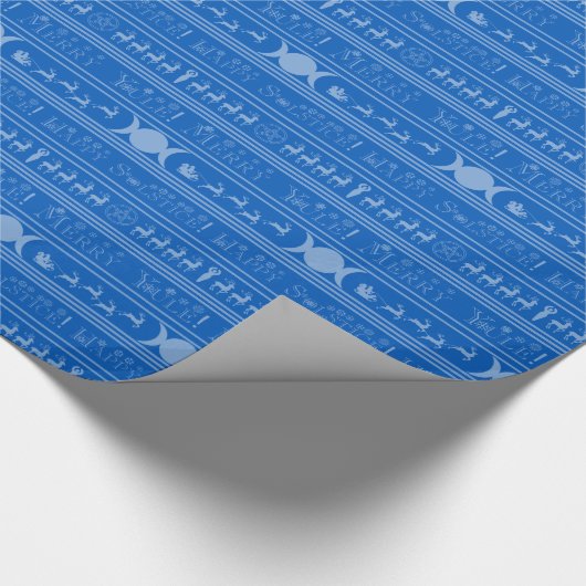 Papier voor eenmalig gebruik Blauw (Hoek)