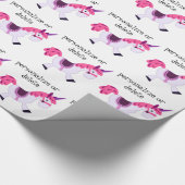 Papier voor eenmalig inpakken personaliseren (Hoek)