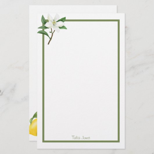 Papier voor eigen gebruik (Voorkant / Achterkant)