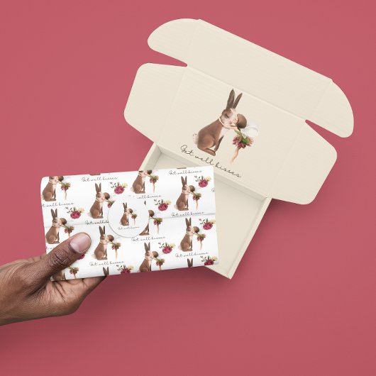 Papier voor feiel verzenden van Kisses