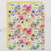 Papier voor florale origami (Voorkant / Achterkant)