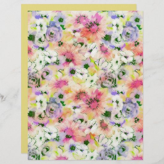 Papier voor florale origami (Voorkant / Achterkant)