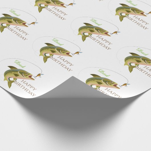 Papier voor forel- en vrije persoonlijke opvulling (Hoek)