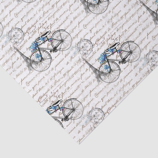 Papier voor forgetemmenot in Parijs (Detail)