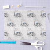 Papier voor forgetemmenot in Parijs (Craft)