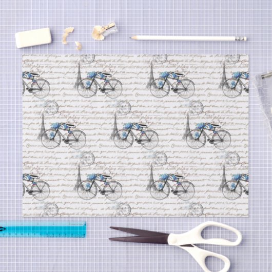 Papier voor forgetemmenot in Parijs (Craft)