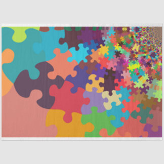 papier voor fractale puzzel