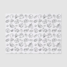 Papier voor Gewonnen weefsel