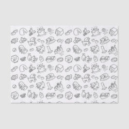 Papier voor Gewonnen weefsel