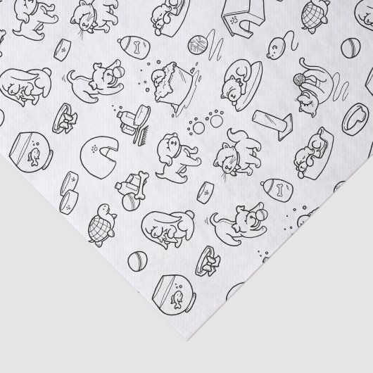 Papier voor Gewonnen weefsel (Detail)