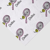 Papier voor gierig giro-roze tennis racket, aangep (Detail)