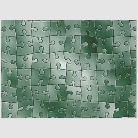 papier voor groene puzzelstukjes (Voorkant)