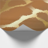 Papier voor grote Giraffe - Dierenafdrukken (Hoek)