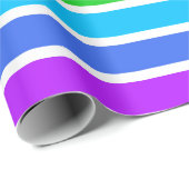 Papier voor grote regenboog en witte strepen (Rol Hoek)