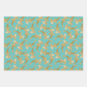 Papier voor haaienonmiddellijke verpakking Reeks 3 Inpakpapier Vel (Voorkant 3)