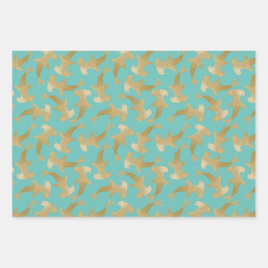 Papier voor haaienonmiddellijke verpakking Reeks 3 Inpakpapier Vel (Voorkant 3)