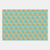 Papier voor haaienonmiddellijke verpakking Reeks 3 Inpakpapier Vel (Voorkant 2)