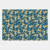 Papier voor haaienonmiddellijke verpakking Reeks 3 Inpakpapier Vel (Voorkant 3)