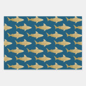 Papier voor haaienonmiddellijke verpakking Reeks 3 Inpakpapier Vel (Voorkant)