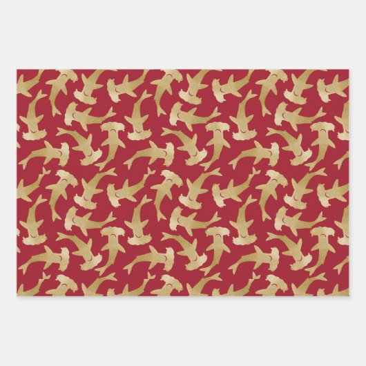 Papier voor haaienonmiddellijke verpakking Reeks 3 Inpakpapier Vel (Voorkant 3)