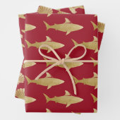 Papier voor haaienonmiddellijke verpakking Reeks 3 Inpakpapier Vel (In situ)