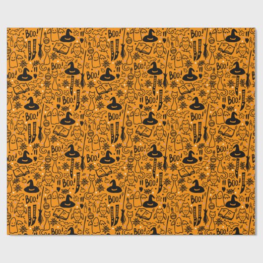 Papier voor Halloween. (Vlak)