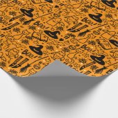 Papier voor Halloween. (Hoek)