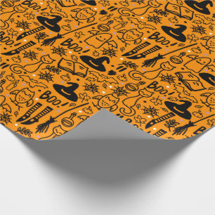 Papier voor Halloween.