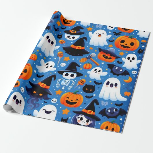 Papier voor Halloween (Uitgerold)