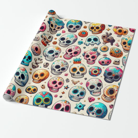 Papier voor Halloween (Uitgerold)