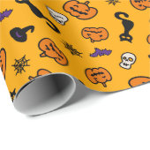 Papier voor Halloween. (Rol Hoek)