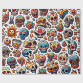 Papier voor Halloween... (Vlak)