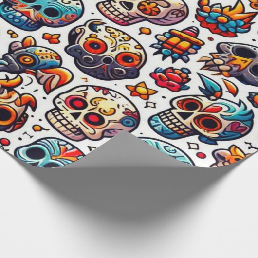 Papier voor Halloween... (Hoek)