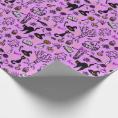 Papier voor Halloween. (Hoek)