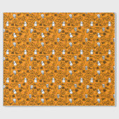 Papier voor Halloween. (Vlak)