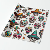 Papier voor Halloween (Uitgerold)