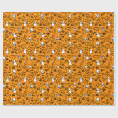 Papier voor Halloween. (Vlak)