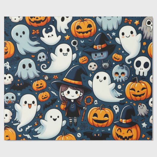 Papier voor Halloween (Vlak)