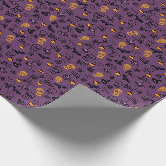 Papier voor Halloween. (Hoek)