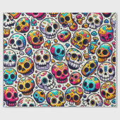 Papier voor Halloween... (Vlak)