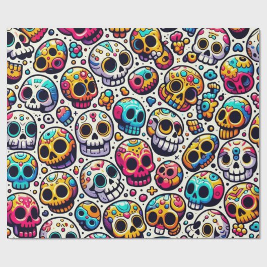 Papier voor Halloween... (Vlak)