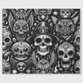 Papier voor Halloween (Vlak)