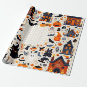 Papier voor Halloween (Uitgerold)