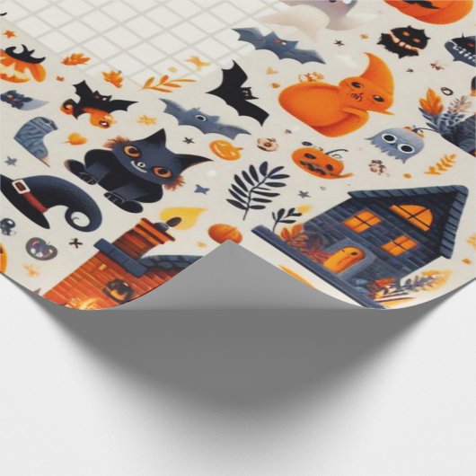 Papier voor Halloween (Hoek)