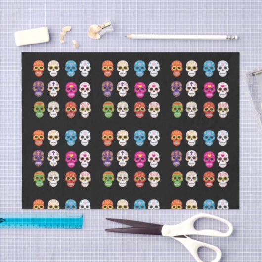 Papier voor het aftappen van suikerschedel (Craft)