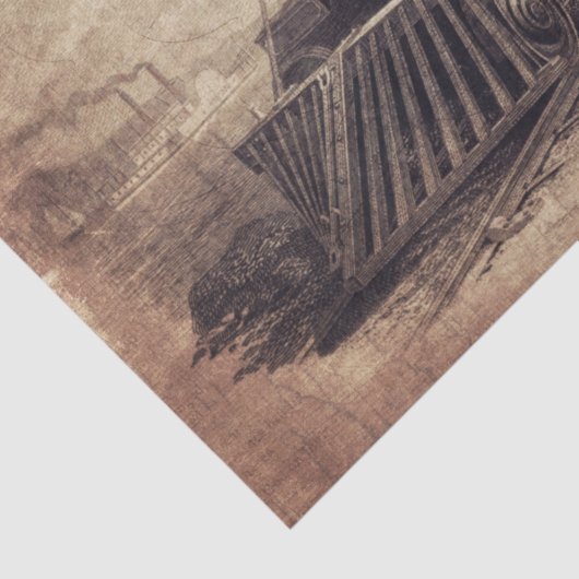  papier voor het aftappen van treinen (Detail)